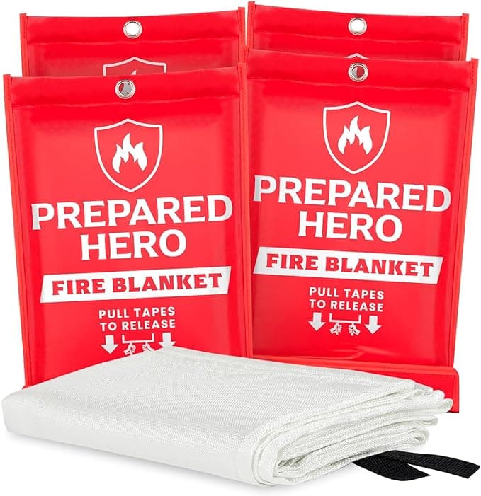 Prepared Hero Emergency Fire Blanket